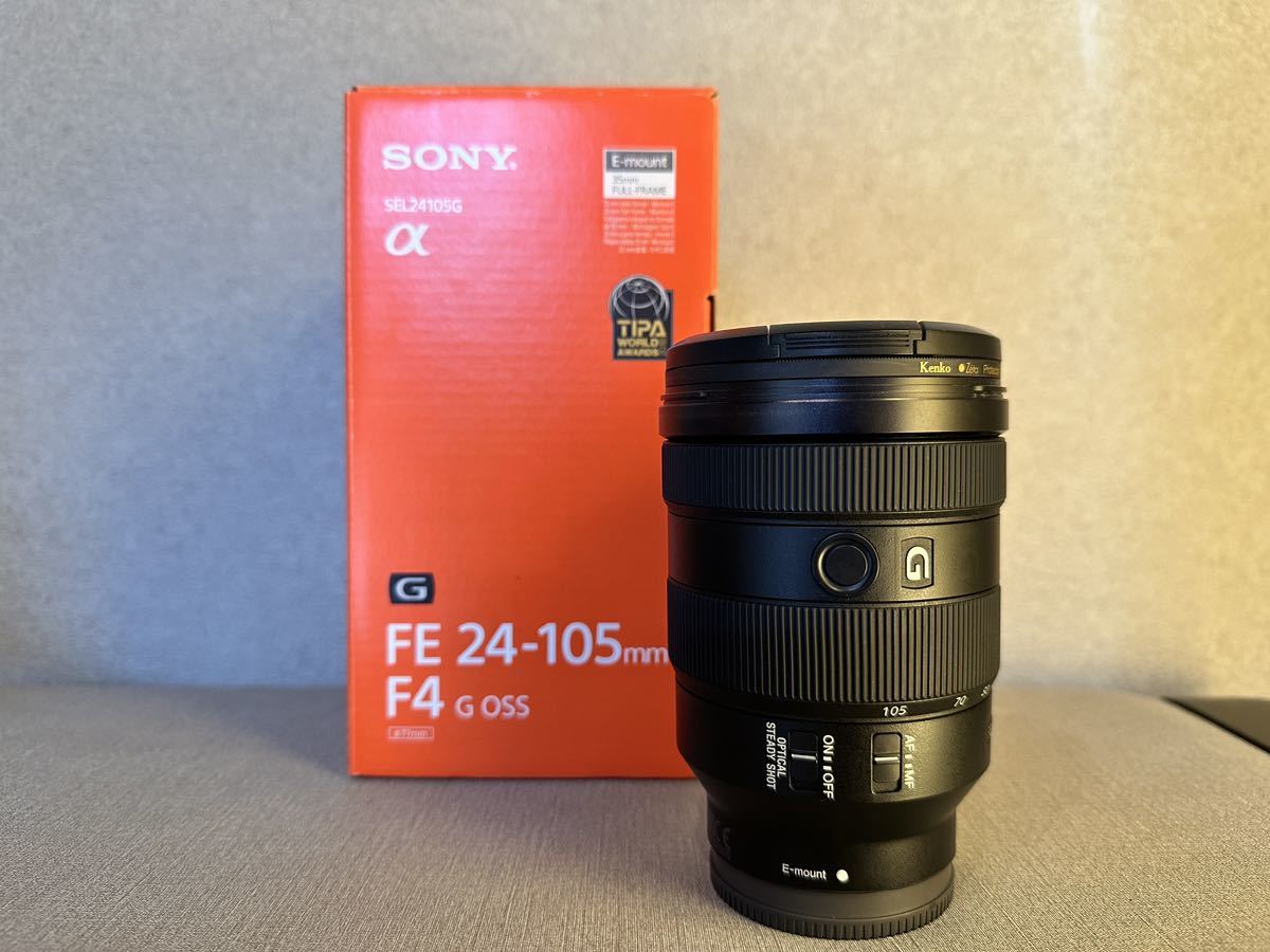 ★防湿庫保管★極上美品★送料無料★1円スタート★SONY ソニー FE 24-105mm F4 G OSS SEL24105G 元箱付・レンズフード付 _画像1