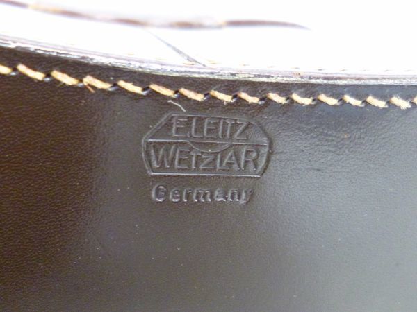 K144-S3-12638 E.LEITZ WETZLAR 8×30 BINUXIT 双眼鏡 ドイツ製 ヴィンテージ 当時物 レザーケース付き 現状品①_画像10