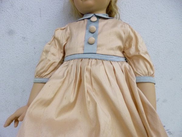 K190-N35-477 WPM 2001 ドール 人形 女の子 洋人形 約52cm 現状品①_画像3