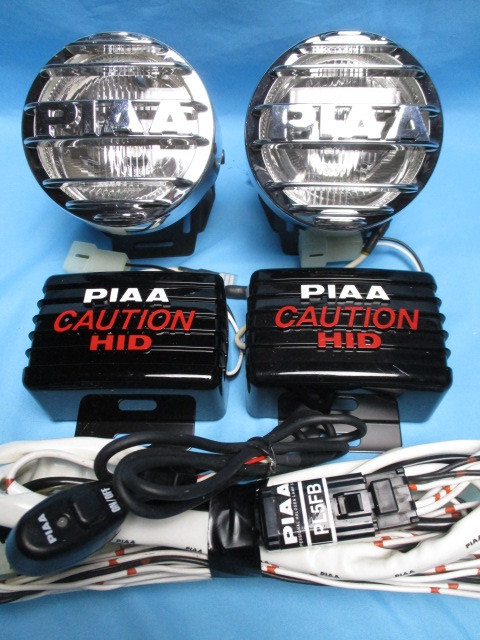 ★ 未使用品 PIAA HID 530 システムセット / 85φ 小型HIDシステム・クリアスポット / 6000K 蒼白色光 / 珍品・レア物 ★ CIBIE FET IPF_今回の出品物