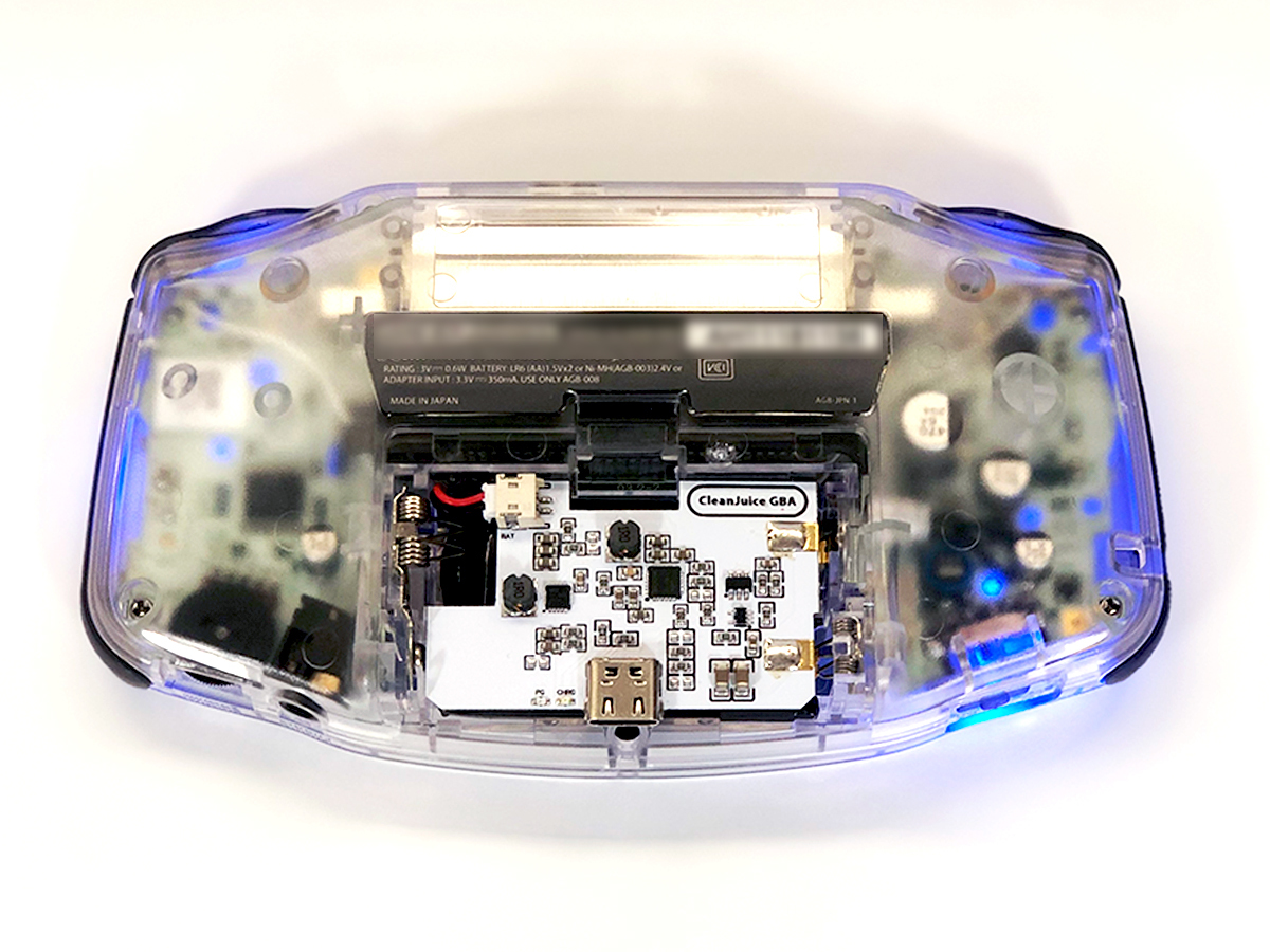GBA フルカスタム Funnyplaying IPS液晶 正規品 クリアシェル+RetroSix社製CleanLight(LED)ブルー type-c バッテリー内蔵 送料無料|Yahoo!フリマ(旧PayPayフリマ) GBA フルカスタム Funnyplaying IPS液晶 正規品 クリアシェル+RetroSix社製CleanLight(LED)ブルー type-c バッテリー内蔵 送料無料|Yahoo!フリマ(旧PayPayフリマ)