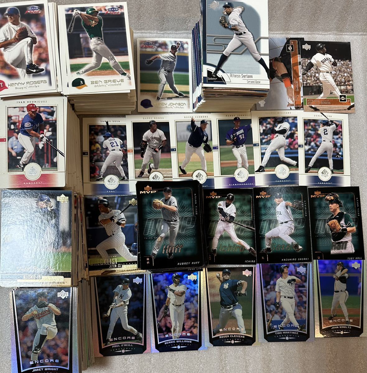 MLB メジャーリーグ カード upper deck mvp fleer focus イチロー 佐々木 新庄 ボンズ ソーサ ランディジョンソン ジータ 2000年前後 1円_画像1