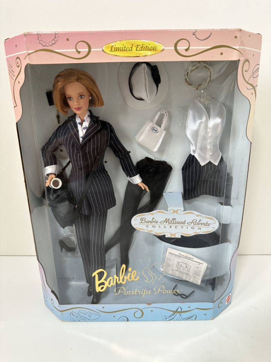 Pinstripe Power Barbie Doll Millicent Roberts Collection 1997 Mattel ～ピンストライプ・パワー・バービー～当時物