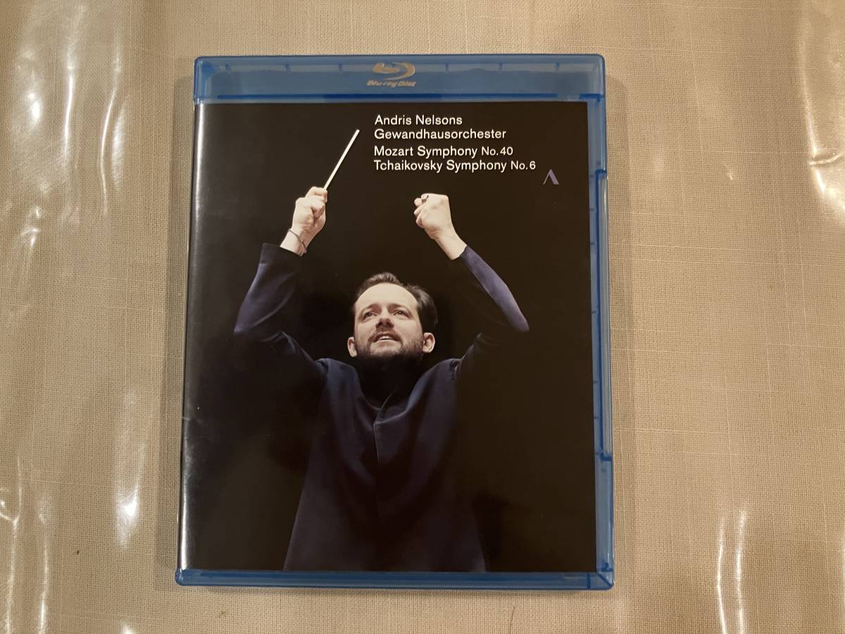 【Blu-ray】モーツァルト: 交響曲第40番、チャイコフスキー: 交響曲第6番 アンドリス・ネルソンス 、 ライプツィヒ・ゲヴァントハウス管_画像1