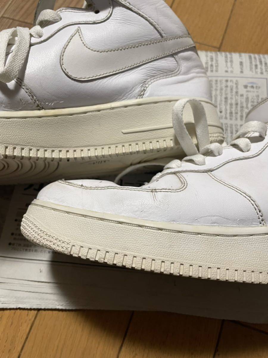 人気！NIKE(ナイキ)AF-1 ハイカット　ホワイトスニーカーブラック_画像4