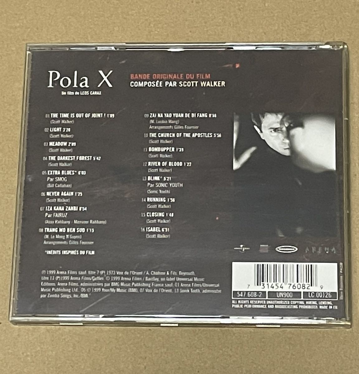 送料込 Scott Walker - Pola X 輸入盤CD / 547608-2_画像2