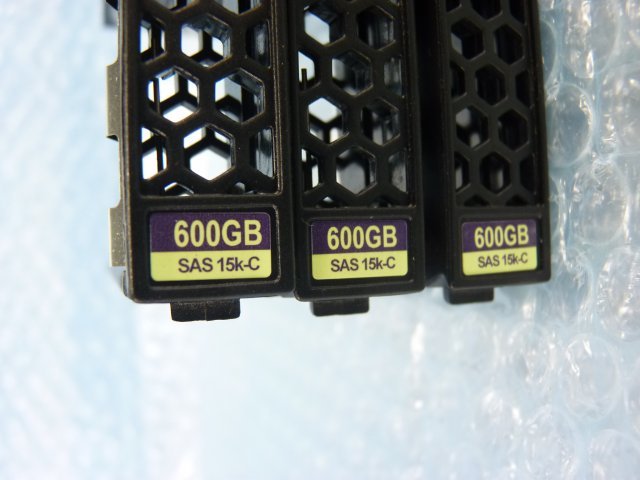 1PBM // 3個セット 富士通 ハードディスク(HDD)マウンタ 2.5インチ 用 /A3C40179841/★ラベル変色(600GB 15k-C) // Fujitsu RX2530 M2 取外_画像4