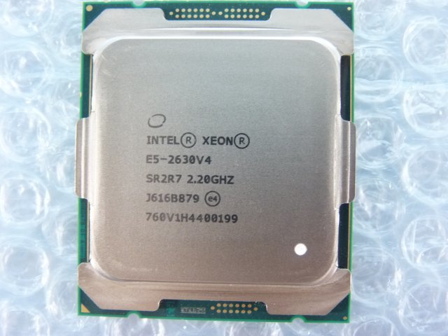 1PBW // Intel Xeon E5-2630 V4 2.2GHz SR2R7 Broadwell-EP R0 Socket2011-3(LGA) // Fujitsu PRIMERGY RX2530 M2 取外_画像1