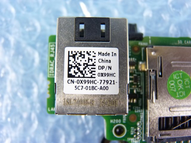 1MVV // デル iDRAC8 0X99HC(X99HC) / Remote Access Card // Dell PowerEdge R430 取外 //在庫9_画像2