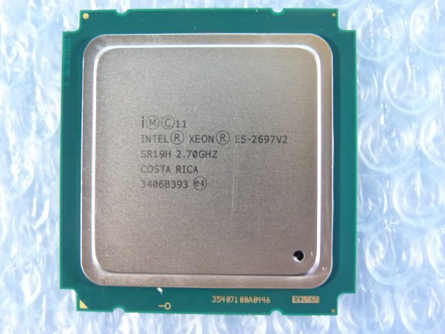 1MPZ //Intel Xeon E5-2697 V2 2.7GHz SR19H Socket2011(LGA) Ivy Bridge-EP C1 COSTA RICA//Sun Oracle Server X4-2取外//(同ロット)在庫2_画像1