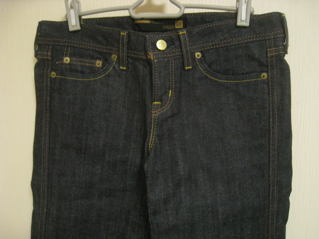 GAP PREMIUM GOLD baggy Gap Denim pants jeans blue indigo blue size 4