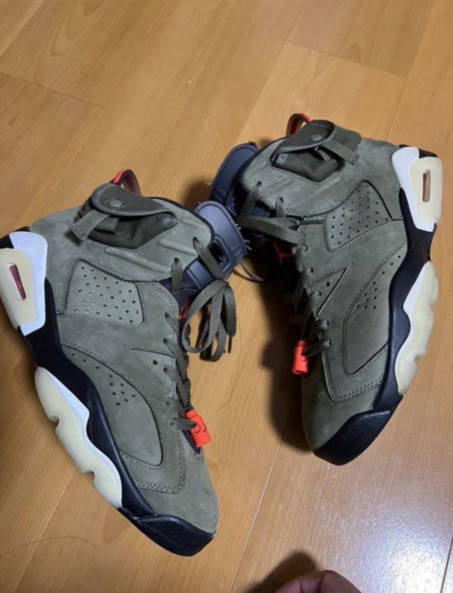 売り切り　27cm Nike air jordan6 travis schott_画像5