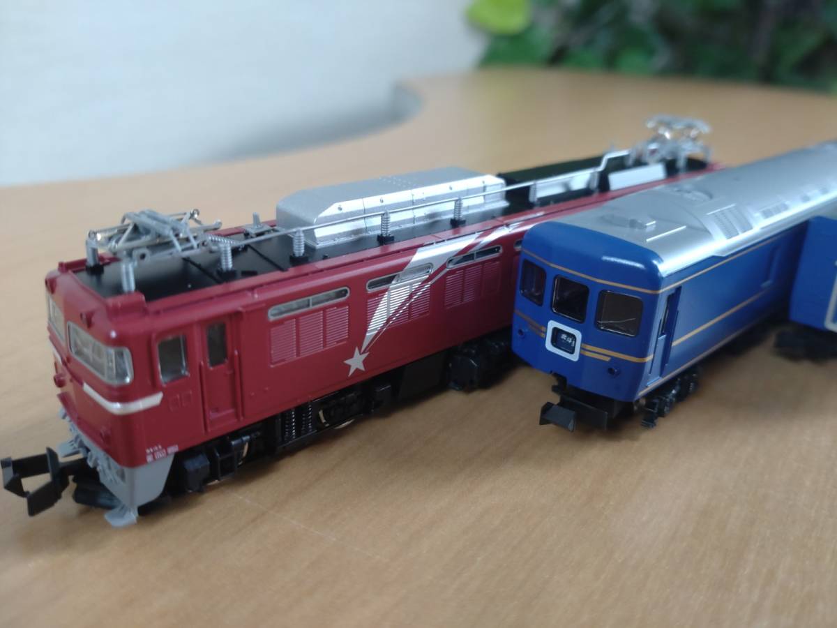 1278-03★美品★TOMIX トミックス 92950 JR東日本 EF81＋24系25形特急寝台客車「夢空間」7両セット トミーテック 鉄道模型 ★_画像3