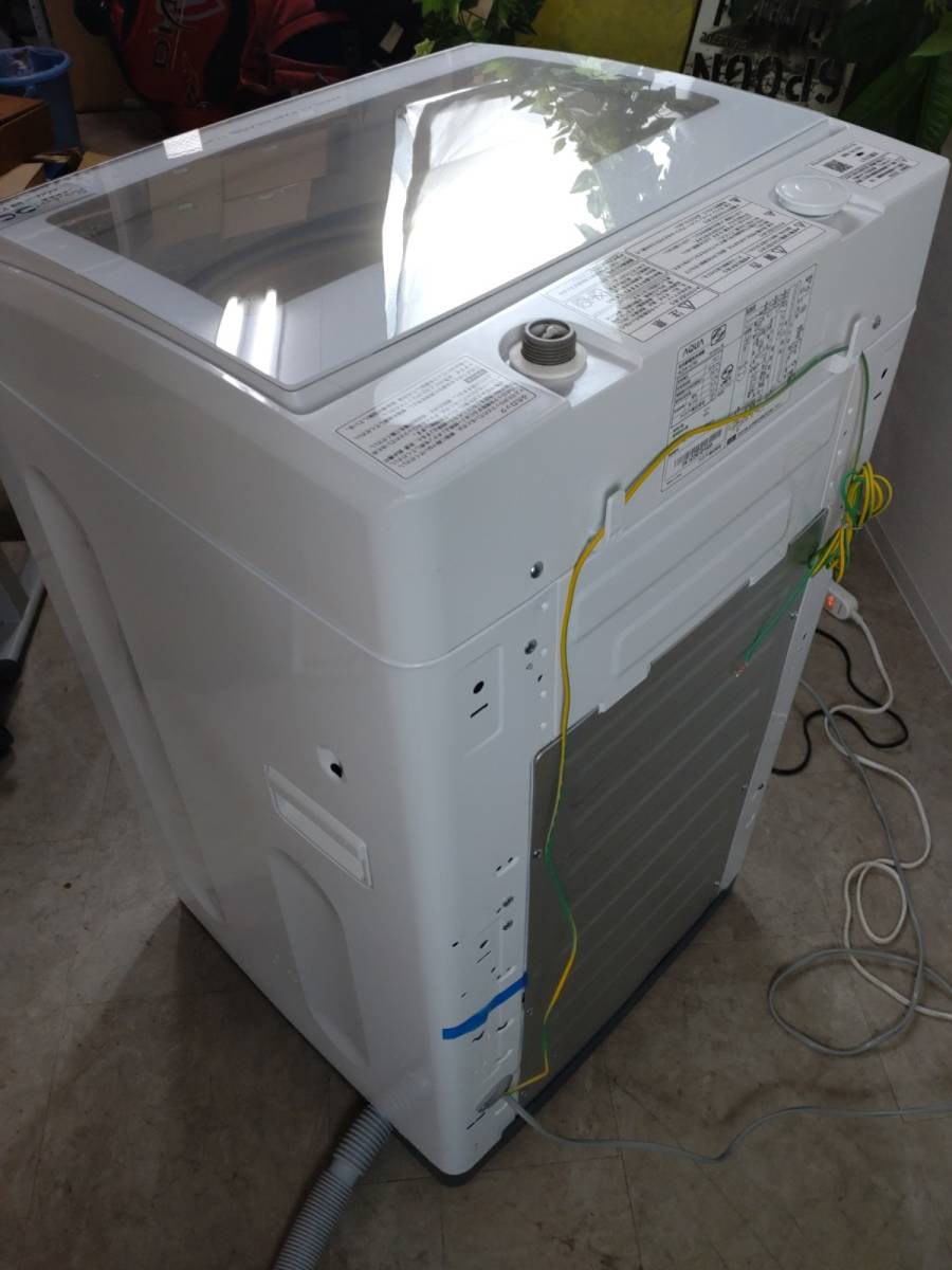 1352-03☆◇ 通電確認済◇2022年製 AQUA アクア 全自動洗濯機 7kg 幅
