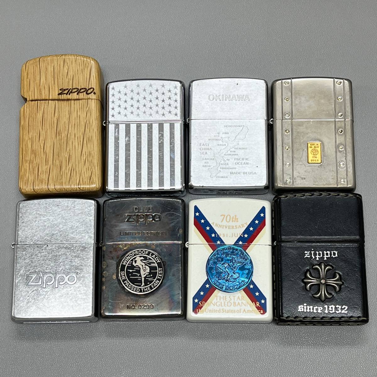 F：オイルライター ガスライター まとめて 38点 /Zippo×15 TRUSSARDI SONICA Marlboro Larkなど色々×23 / 着火未確認_画像2