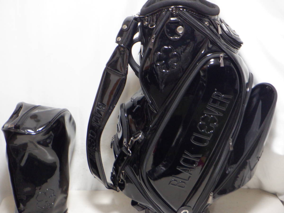 Black Clover ブラッククローバー 9.0型★中古/超美品★3点式 エナメル　アスリートツアーモデル (BK)