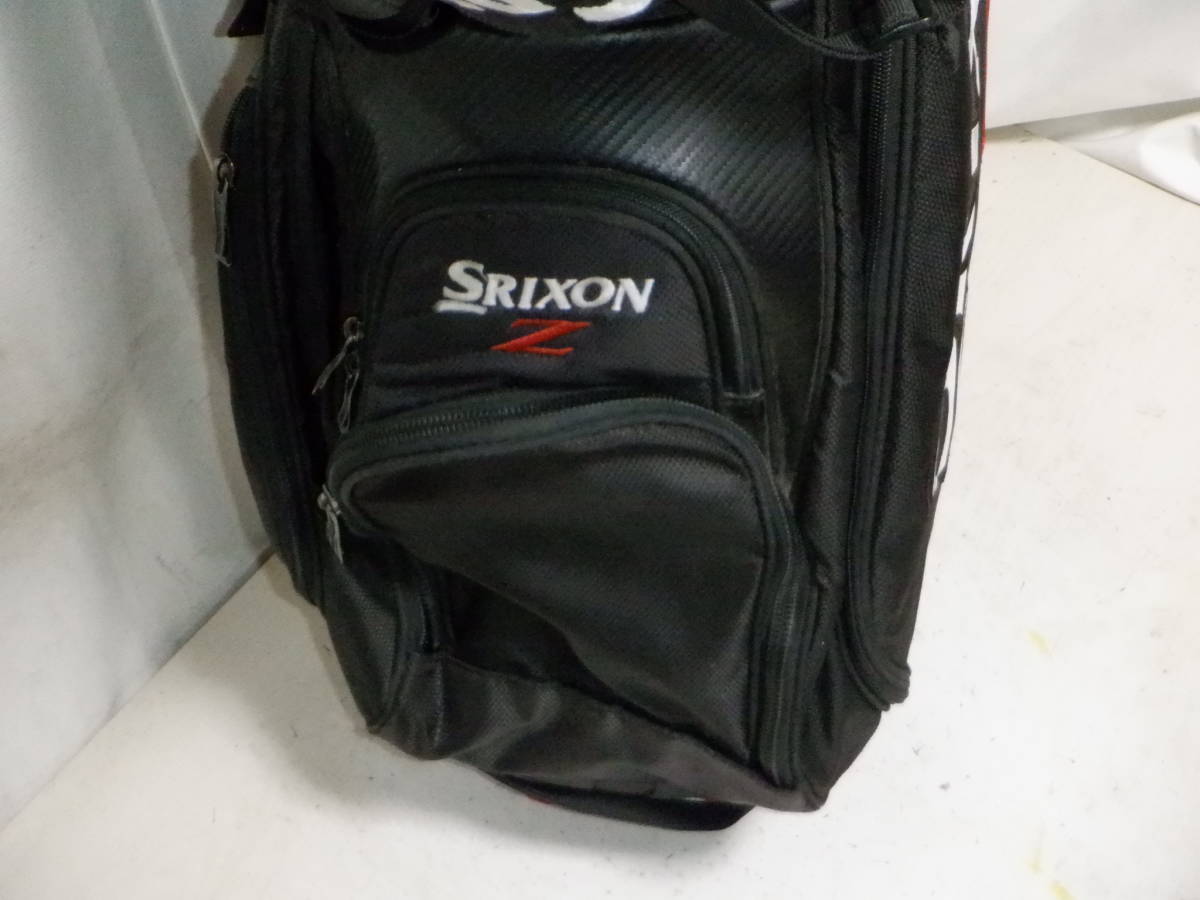 DUNLOP SRIXON 9.5型★中古★アスリートプロモデル スタンド (BKxWH)_画像7