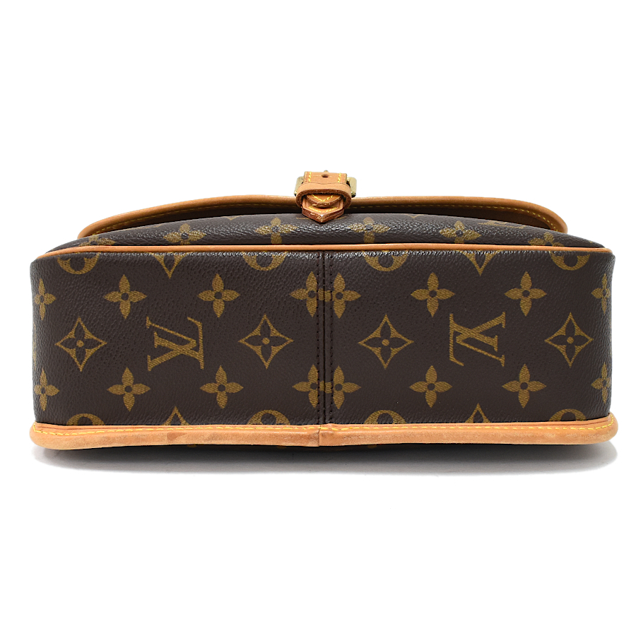 ルイヴィトン ソローニュ クロスボディ ショルダーバッグ M42250 モノグラム ブラウン LOUIS VUITTON Sologne_画像4