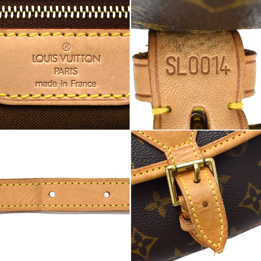 ルイヴィトン ソローニュ クロスボディ ショルダーバッグ M42250 モノグラム ブラウン LOUIS VUITTON Sologne_画像9