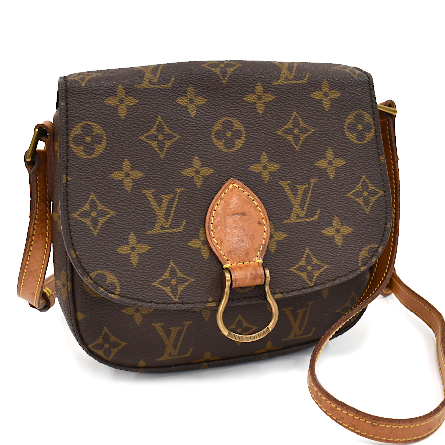 ルイヴィトン サンクルーMM クロスボディ ショルダーバッグ M51243モノグラム ブラウン LOUIS VUITTON