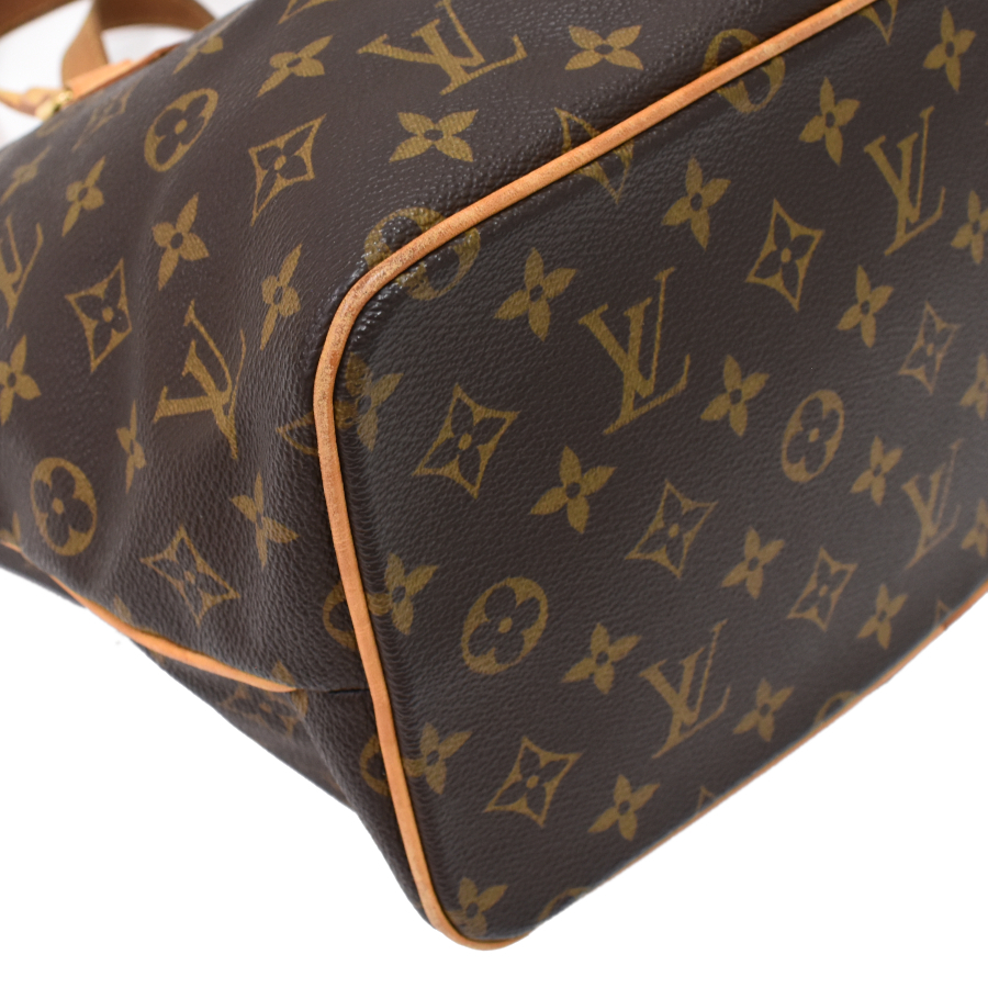 ルイヴィトン パレルモPM 2way ハンドバッグ ショルダー M40145 モノグラム ブラウン LOUIS VUITTON Palermo PM_画像6