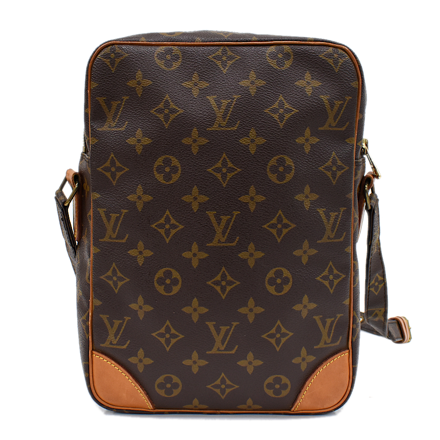 ルイヴィトン ダヌーブMM ショルダーバッグ M45264 モノグラム ブラウン LOUIS VUITTON Danube MM 1点限定_画像3