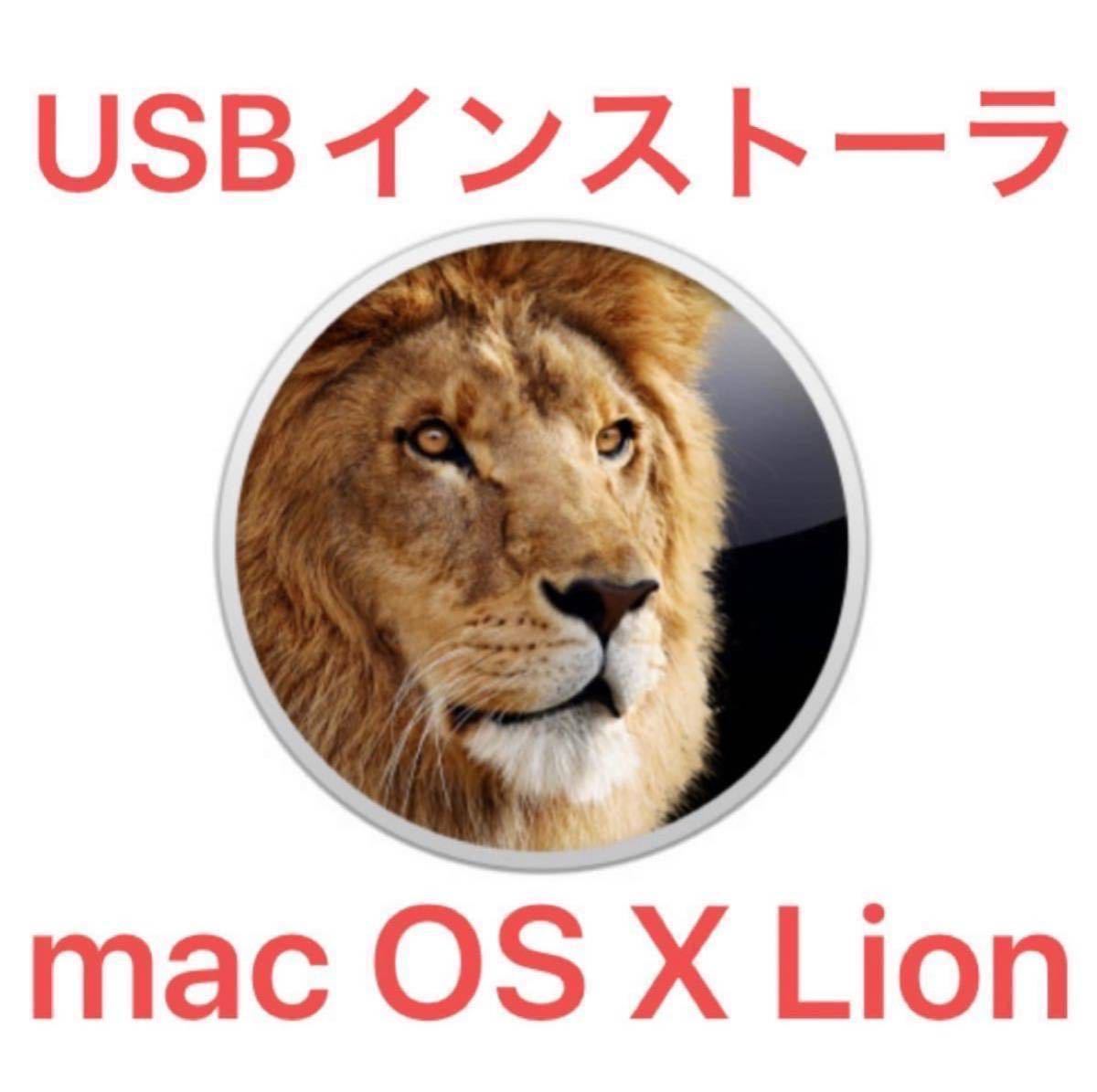 Mac OS X Lion 10.7.5 インストールUSBメモリ 起動ディスク インストーラー_画像1