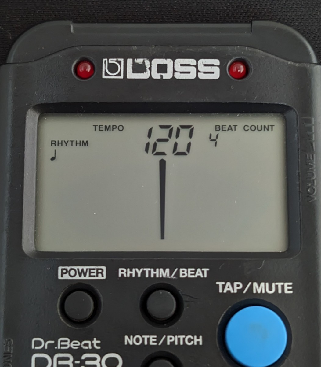 BOSS　メトロノーム DB-30 Dr.Beat METRONOME BEAT 動作確認済み　(11205_画像2