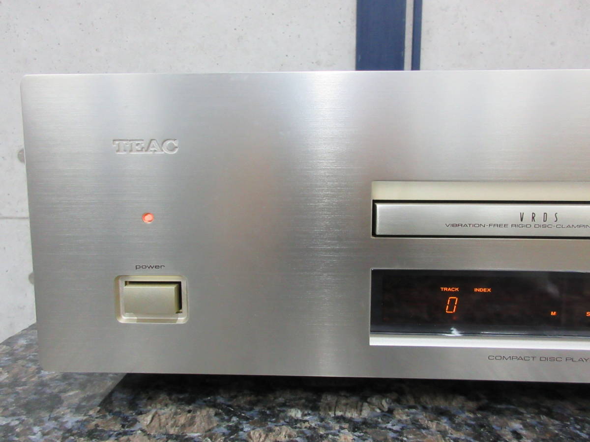 【ジャンク品 元箱付】TEAC CDプレーヤー VRDS-25XS ティアック_画像3