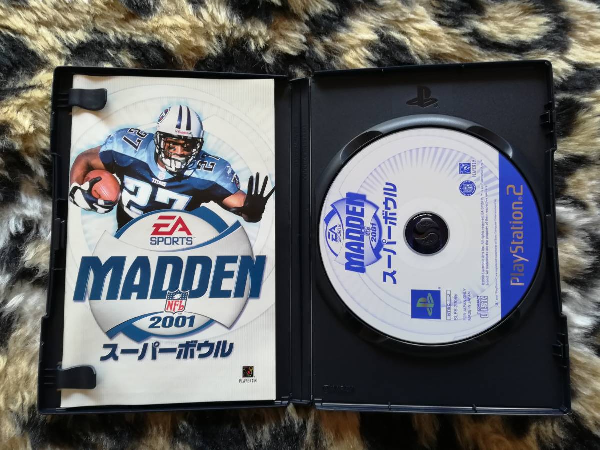 【中古・盤面良好・動作確認済み】PS2　マッデン NFL スーパーボウル 2001　　同梱可_画像2