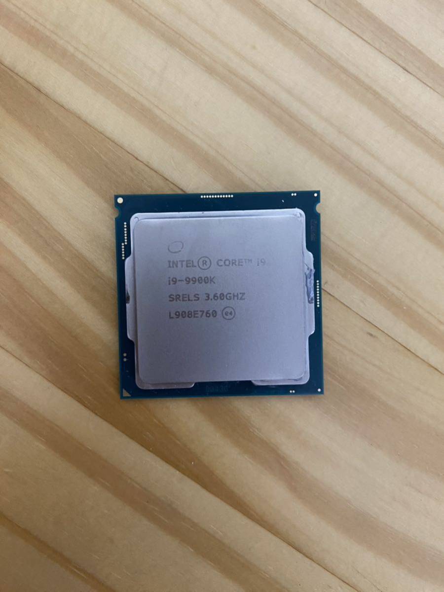 intel Core i9-9900k LGA1151 8コア16スレッド 3.6GHz 第9世代 最上位CPU 動作確認済み_画像2