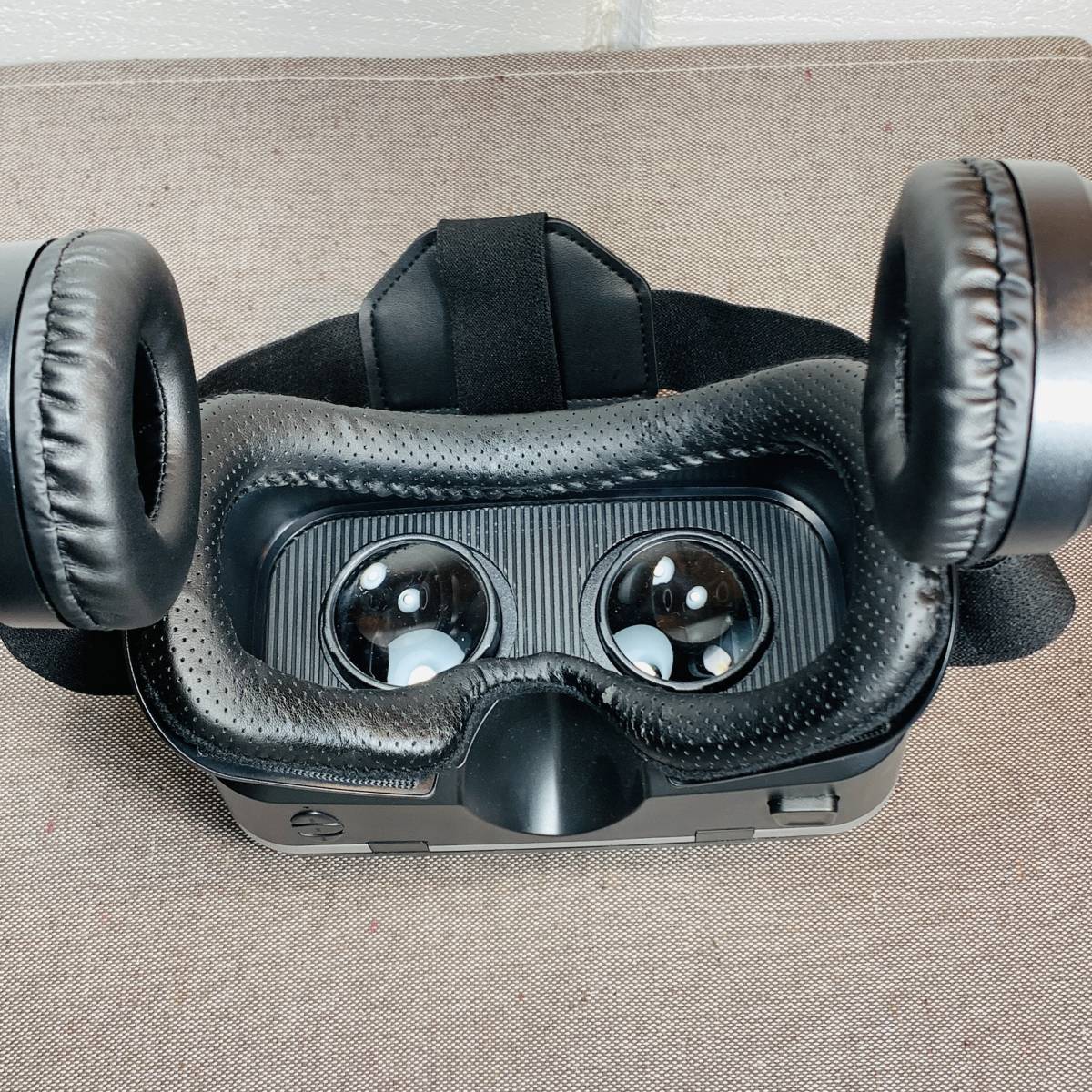 VRゴーグル iPhone Android ヘッドフォン付き 3D動画 バーチャル VR SHINECON 3D眼鏡 USED品 1円スタートの画像10