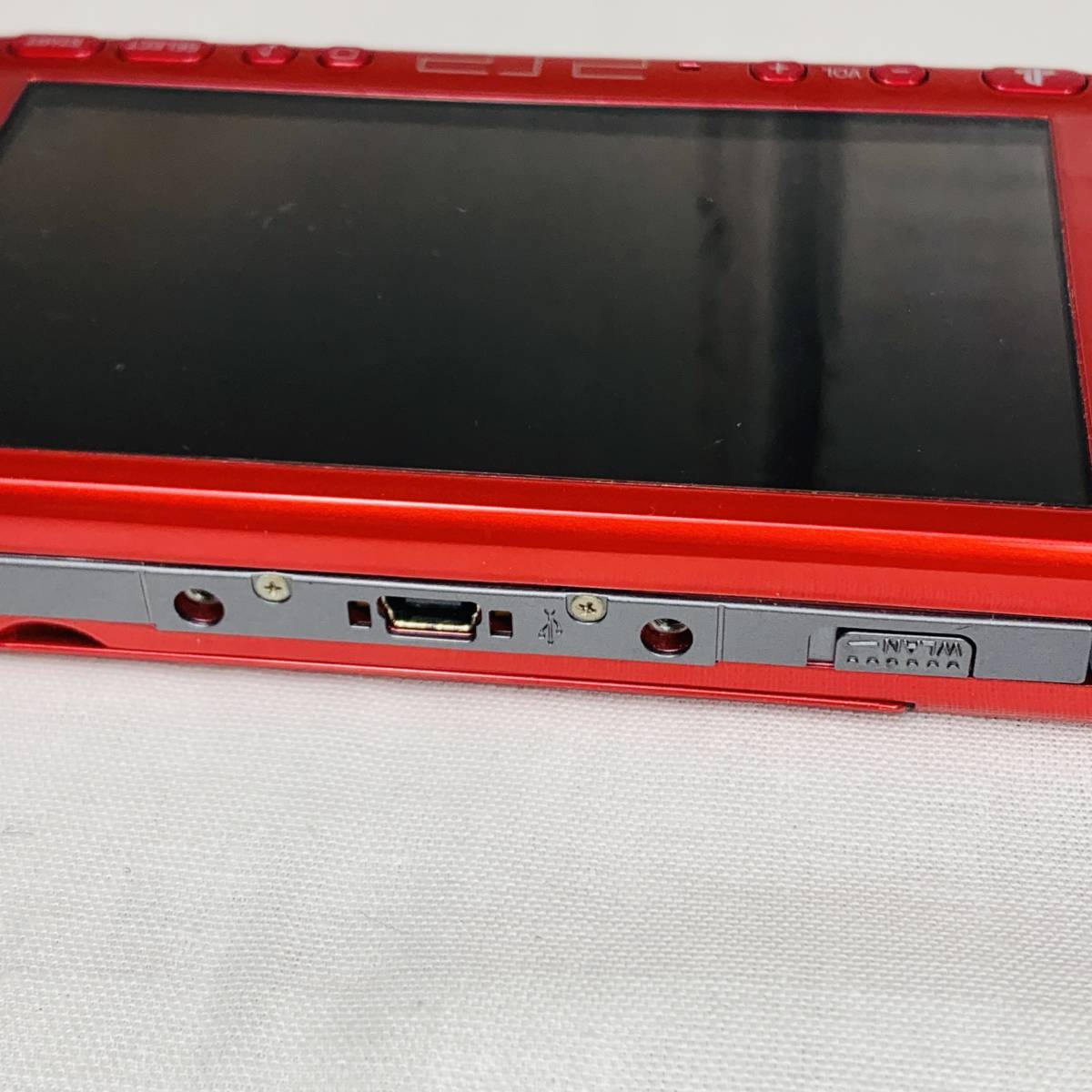 SONY ソニー PSP-3000 ラディアントレッド 本体 ジャンク品 1円スタート_画像9