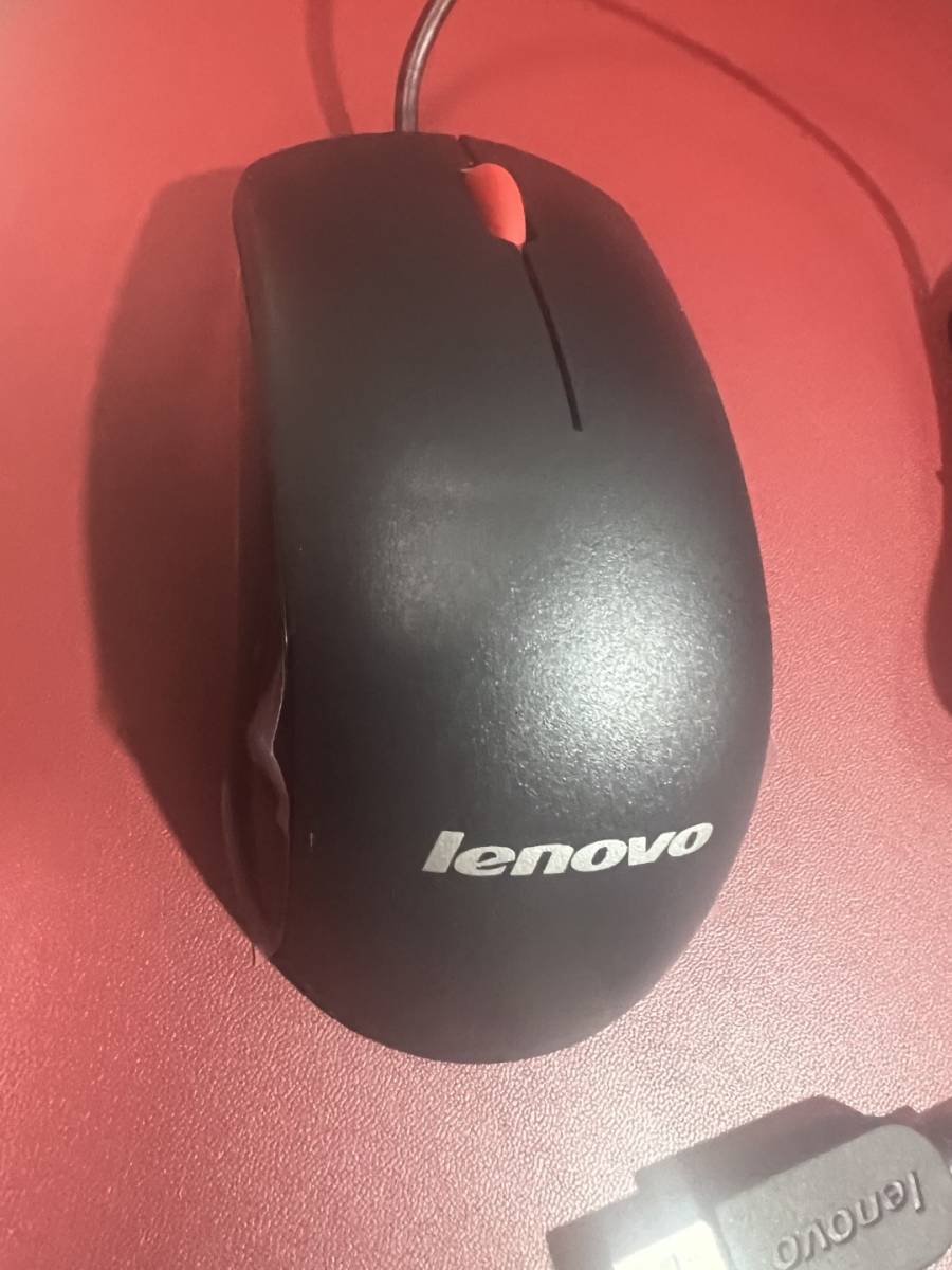 レノボマウス　有線　3つセット　Lenovo 有線マウス_画像3