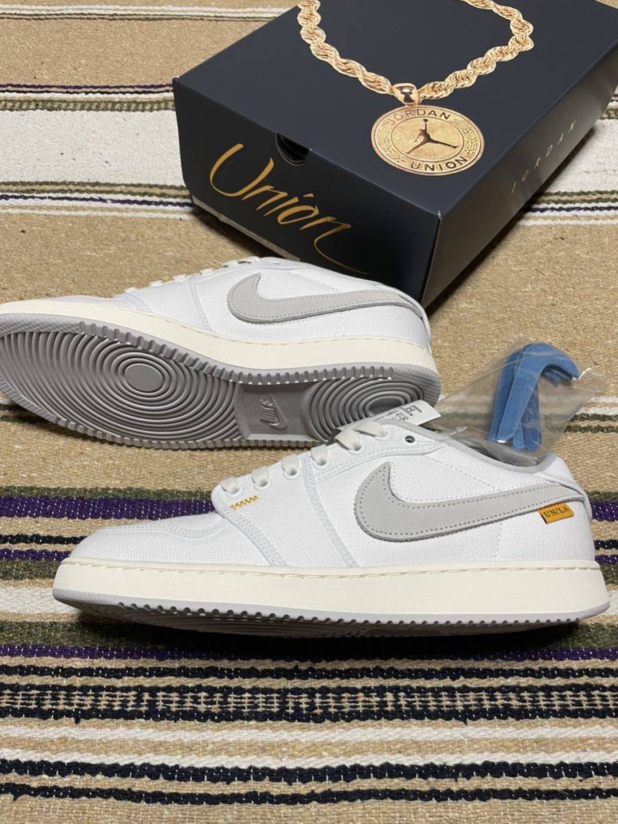 Nike Air Jordan 1 Retro AJKO Low SP Union White Canvas DO8912-101 29cm ユニオン ナイキ エアジョーダン ロー ホワイト キャンバス