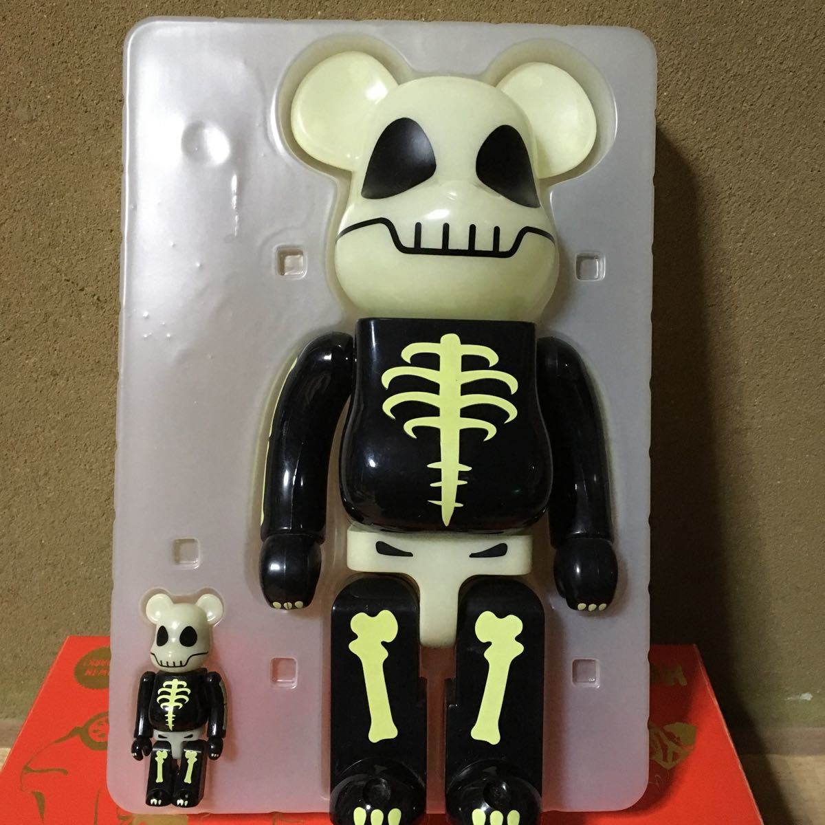  原文:BE@RBRICK チョロQ HORROR BE@RBRICK 100％＆400％ 蓄光