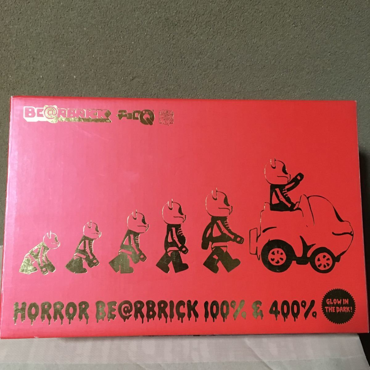  原文:BE@RBRICK チョロQ HORROR BE@RBRICK 100％＆400％ 蓄光