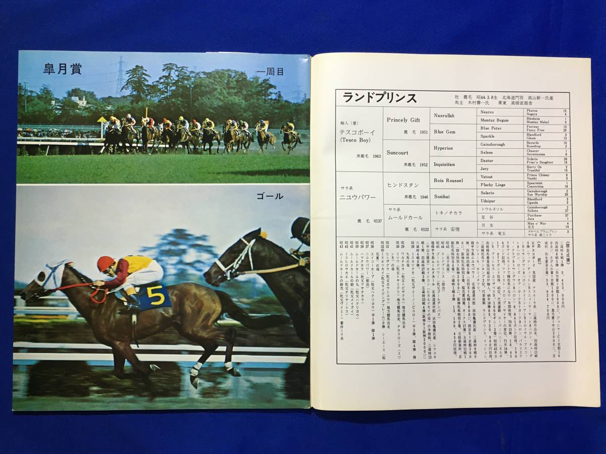 CL75m●優駿 1972年7月 日本中央競馬会 第39回日本ダービー特集号/皐月賞スタート/タケシバオー/ダービー勝馬一覧表/昭和47年の画像3