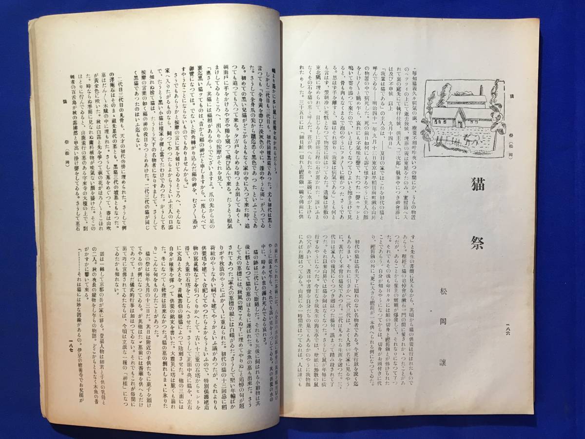 CL252m●太陽 大正15年6月号 博文館 国家総動員運動/労農ロシヤの近状/夜のハルピン/岡本一平/松岡譲「猫祭」/吉屋信子/戦前_画像6