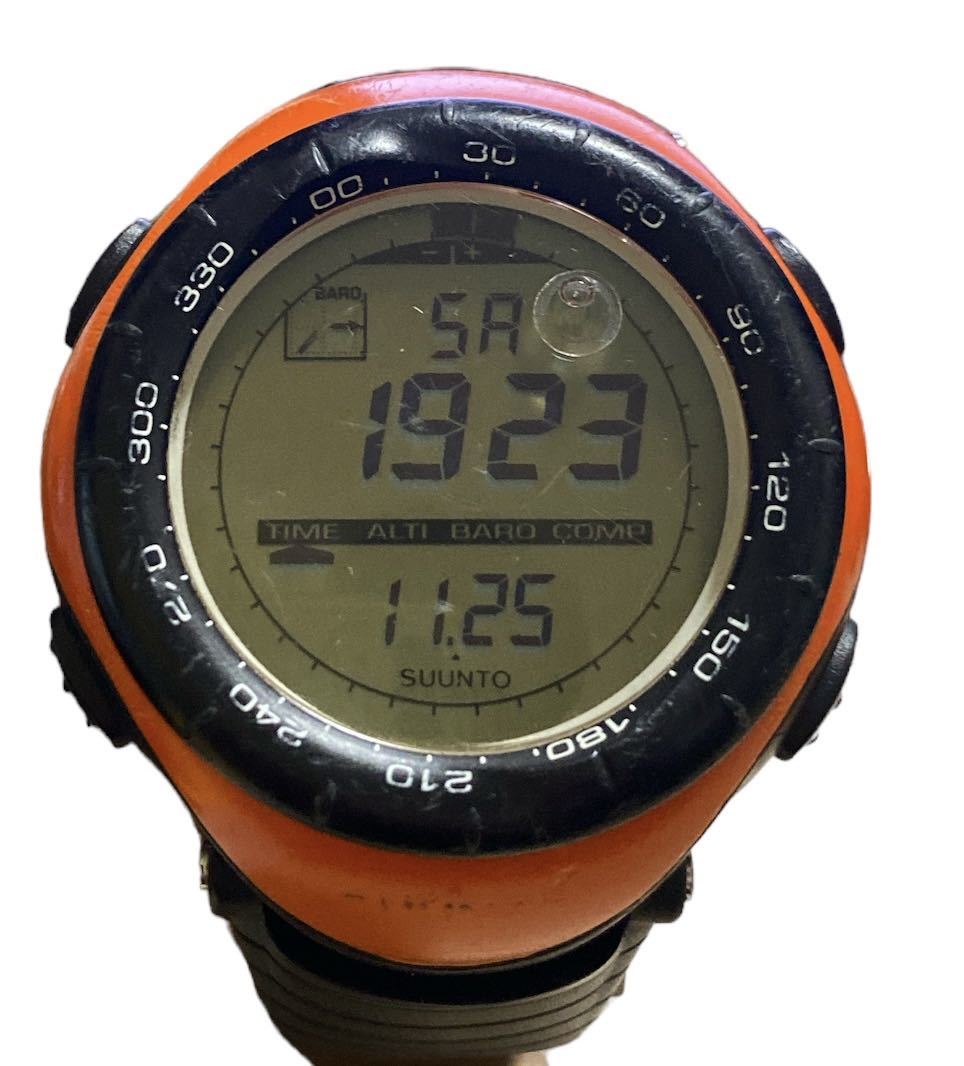 SUUNTO Suunto VECTORbekta-ORANGE orange waste number masterpiece outdoor wristwatch 