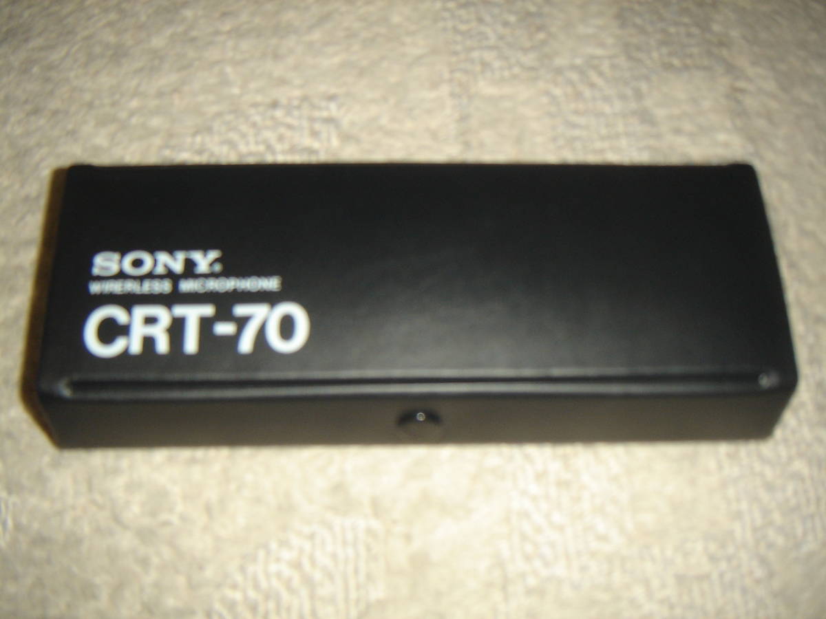  used *SONY Sony CRT-70 wireless microphone ro phone *WIRELESS MICROPHONE