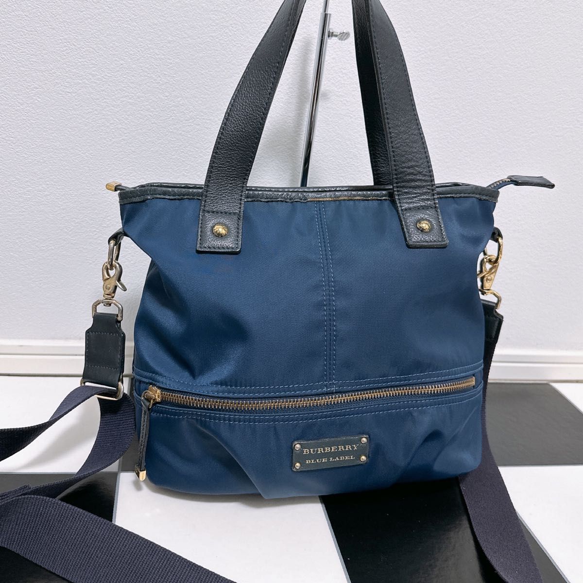 《格安》Burberry Blue Label(バーバリー)2wayバッグ