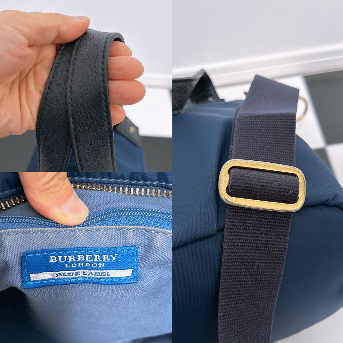 《格安》Burberry Blue Label(バーバリー)2wayバッグ