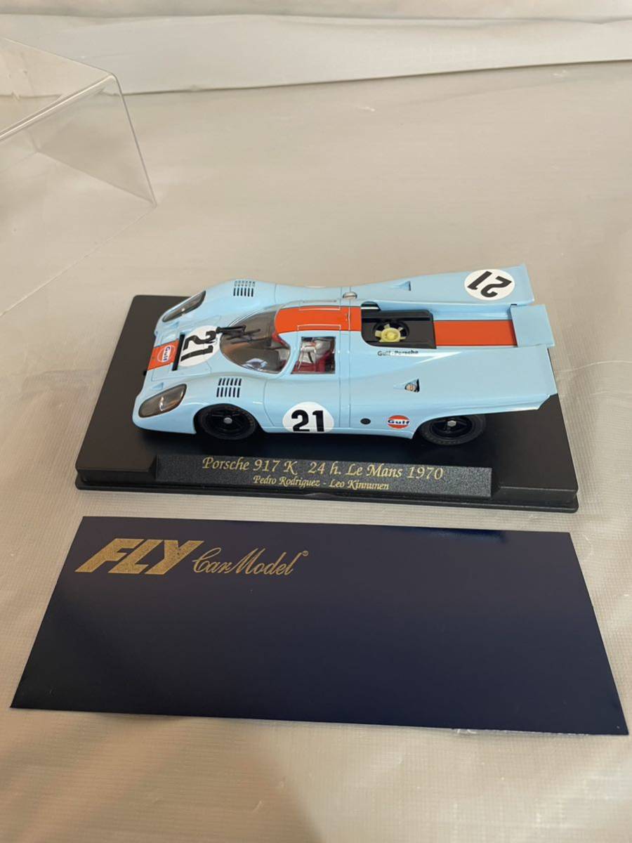 FLY Car Model PORSCHE 917 K 24h Le Mans 1970 フライ　モデル　スロットカー　ポルシェ　ル・マン　#21 激レア品　稀少品_画像4