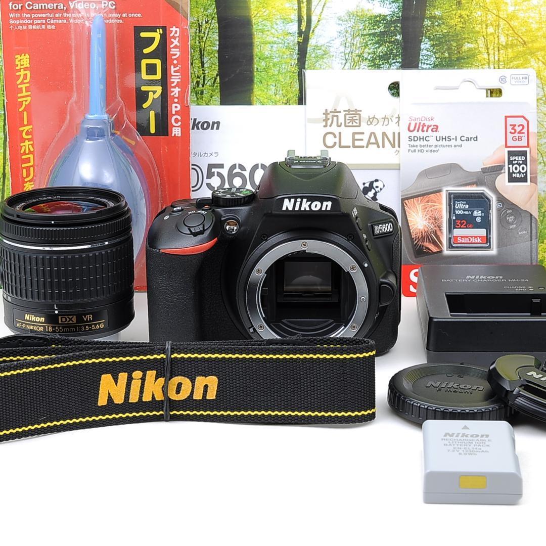 Nikon D5600☆タッチ操作＆Bluetooth搭載☆-