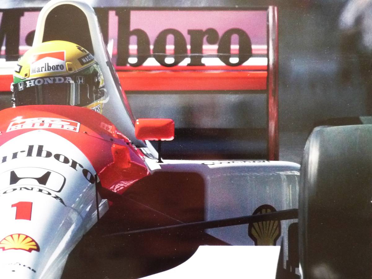 ホンダ製ポスター ホンダF1 1991年 マルボロマクラーレンホンダ ホンダ製ポスター ホンダF1 1991年 マルボロマクラーレンホンダ