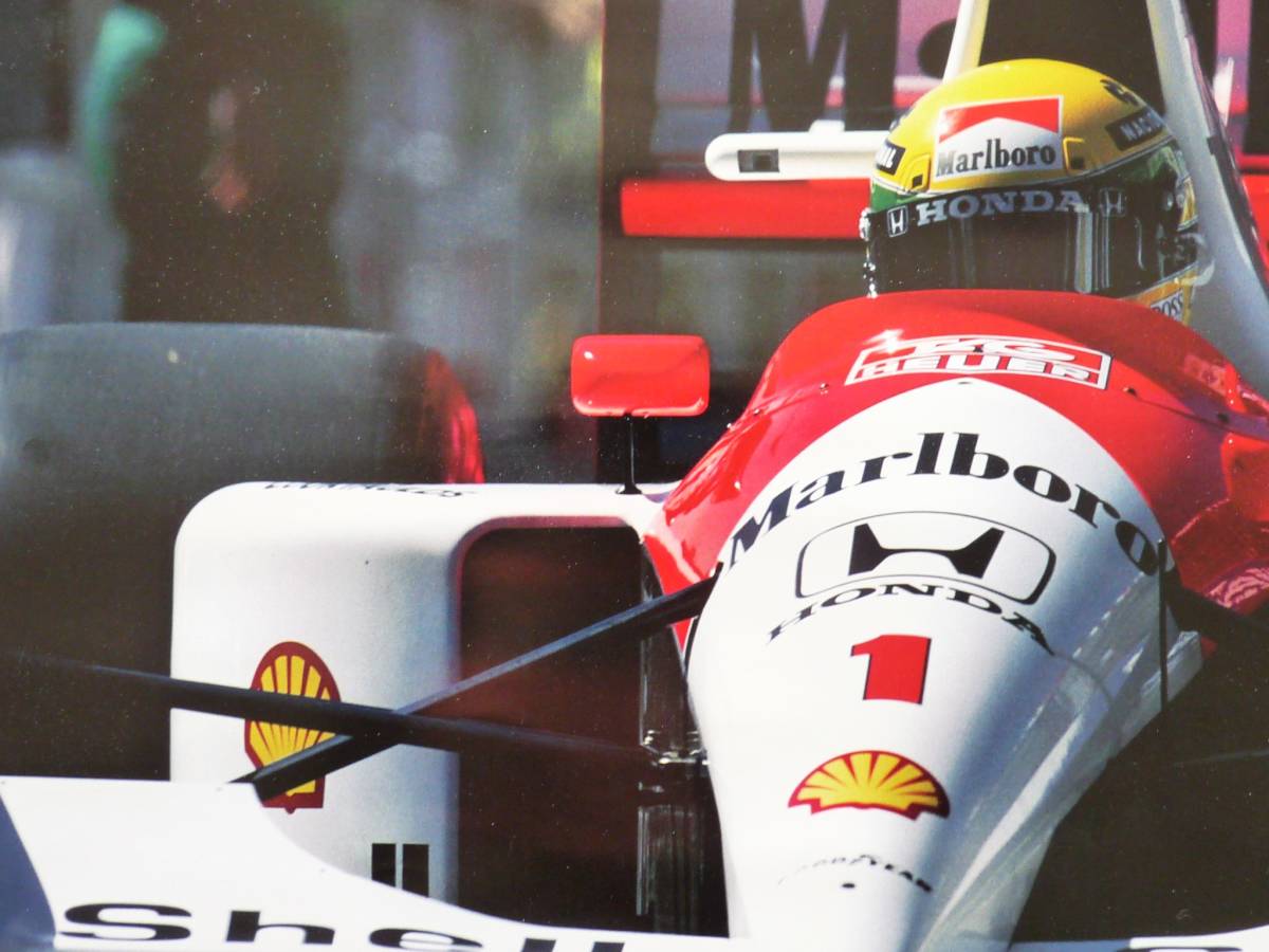 ホンダ製ポスター ホンダF1 1991年 マルボロマクラーレンホンダ ホンダ製ポスター ホンダF1 1991年 マルボロマクラーレンホンダ
