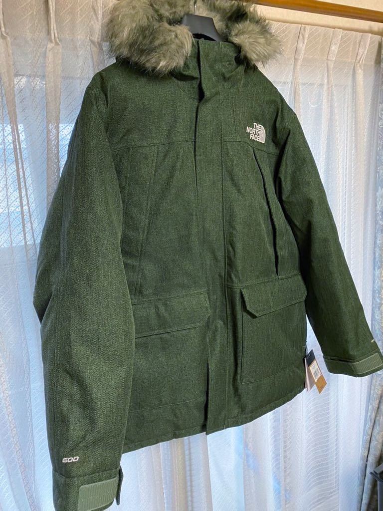 XXL THE NORTHFACE NOVELTY MCMURDO PARKA US規格 ダウンジャケット ノースフェイス マクマード NORTH FACE マクマードパーカ ツイード_画像3