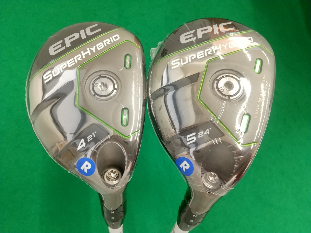 【05】【UT】【即決価格】【新品】【値下げ】キャロウェイ EPIC SUPER HYBRID(2022)/4H.5H/Diamana 55 for Callaway/硬さ R/メンズ 右_画像1