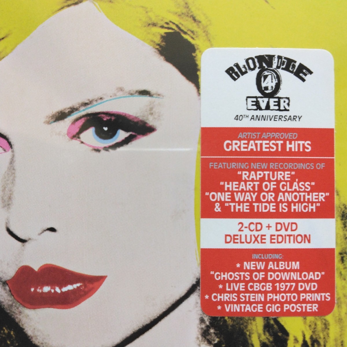 Blondie / 4(0)-Ever: Greatest Hits Deluxe Redux/Ghosts Of Download［2CD+DVD］未開封輸入盤 ブロンディ_画像3